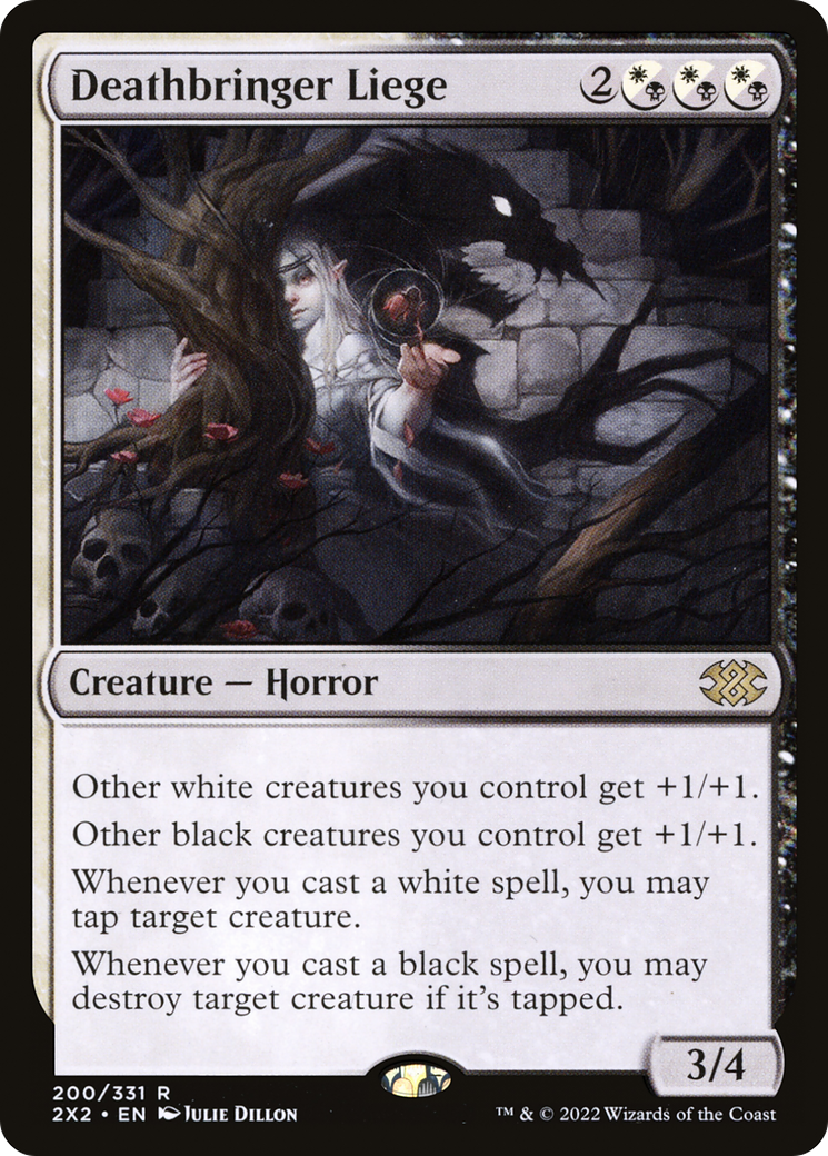 Magic: The Gathering - Deathbringer Liege Foil - Double Masters 2022