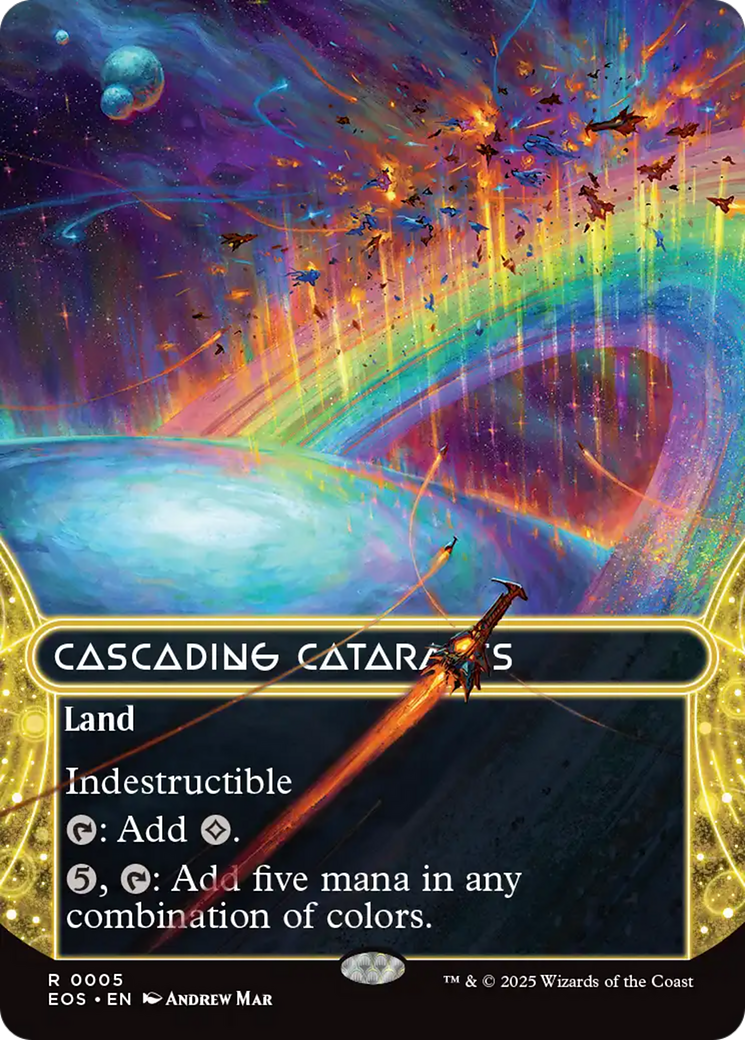 Magic: The Gathering - Cascading Cataracts Foil - Edge of Eternities: Stellar Sights