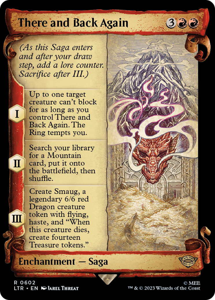 Magic: The Gathering - There and Back Again - The Lord of the Rings: Tales of Middle-earth