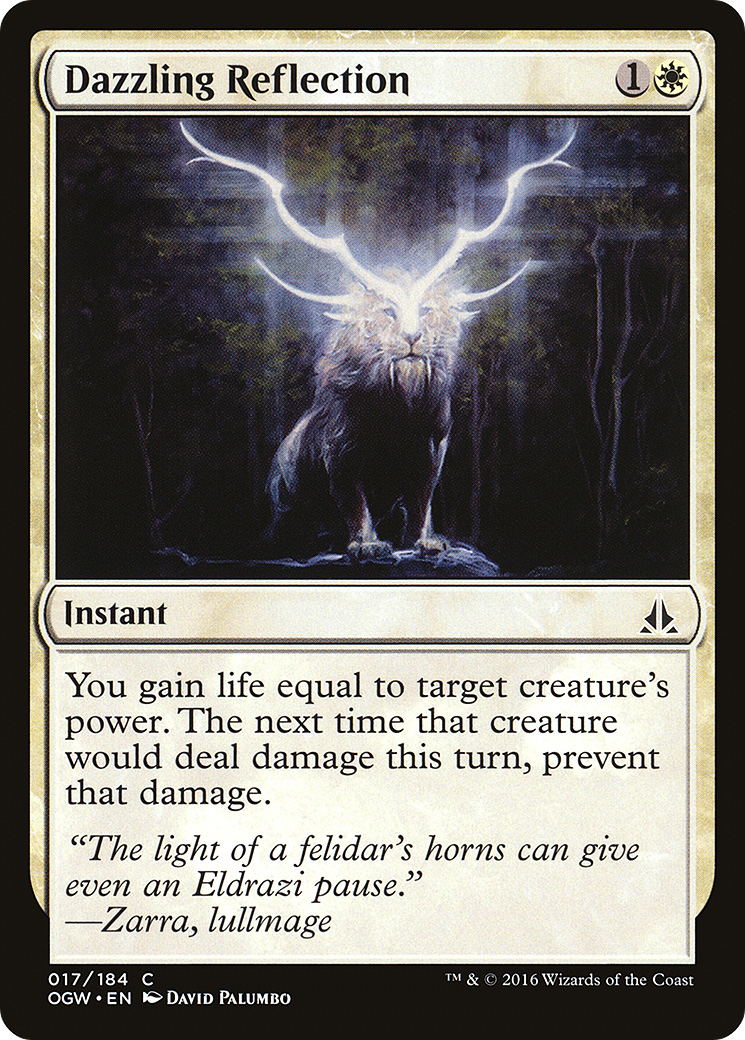 Magic: The Gathering - Dazzling Reflection Foil - Oath of the Gatewatch