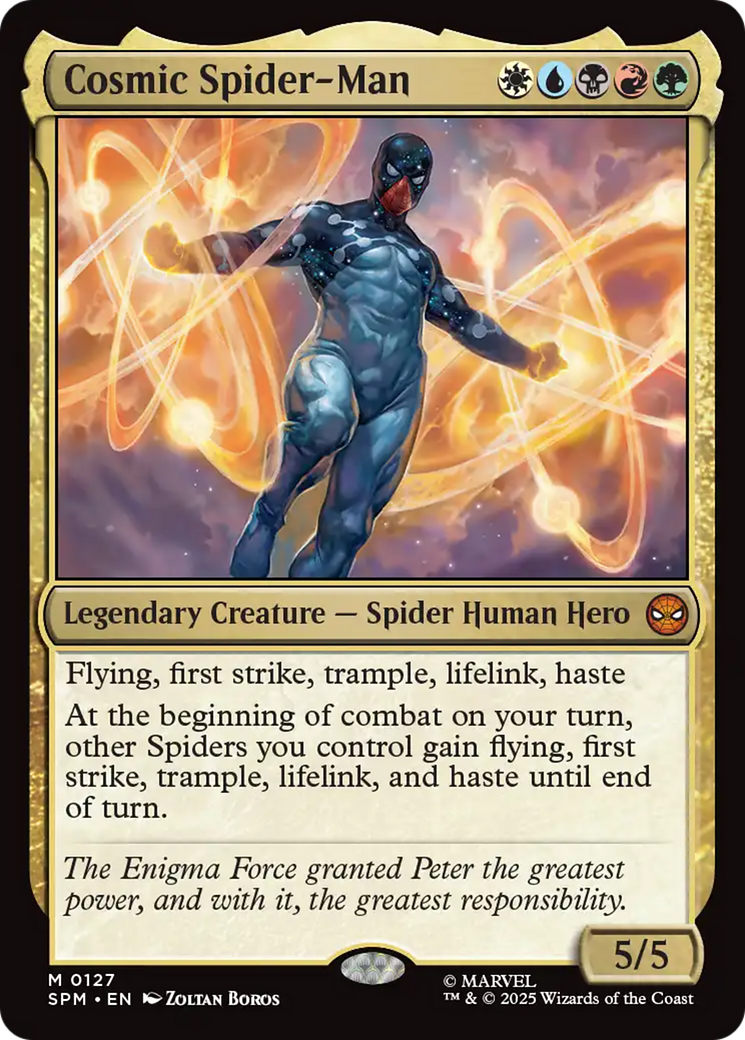 Magic: The Gathering - Cosmic Spider-Man Foil - Marvel's Spider-Man