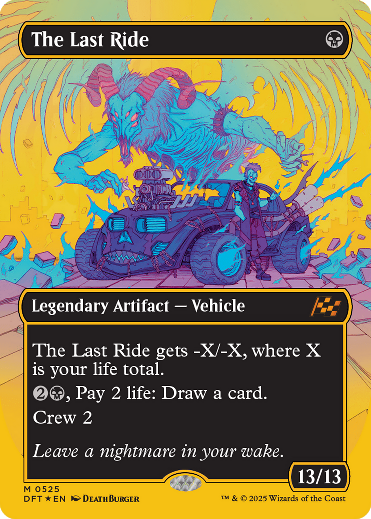 Magic: The Gathering - The Last Ride Foil - Aetherdrift