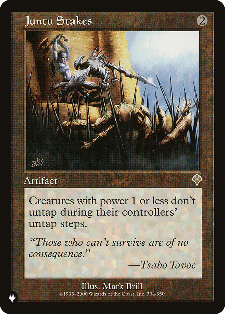 Magic: The Gathering - Juntu Stakes - The List