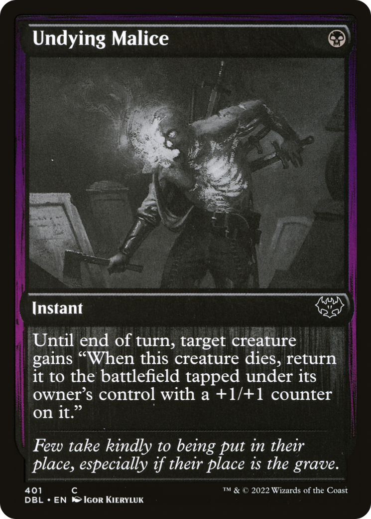 Magic: The Gathering - Undying Malice - Innistrad: Double Feature