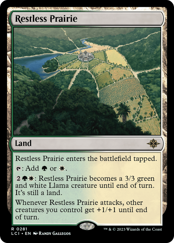 Magic: The Gathering - Restless Prairie - The Lost Caverns of Ixalan