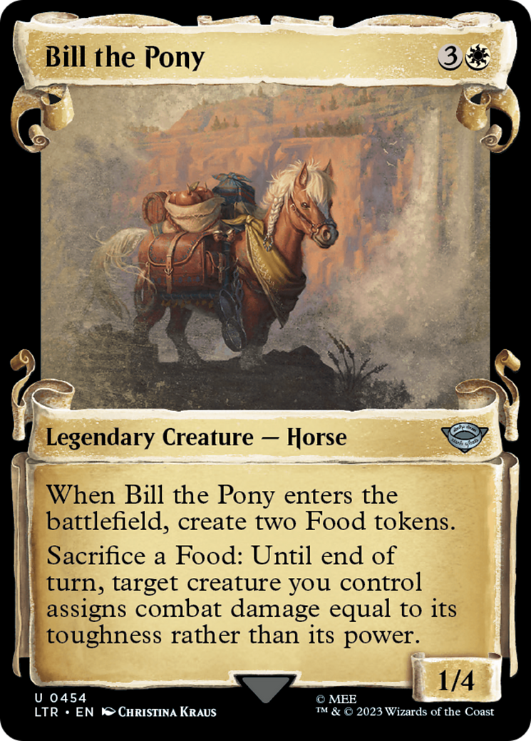 Magic: The Gathering - Bill the Pony - The Lord of the Rings: Tales of Middle-earth
