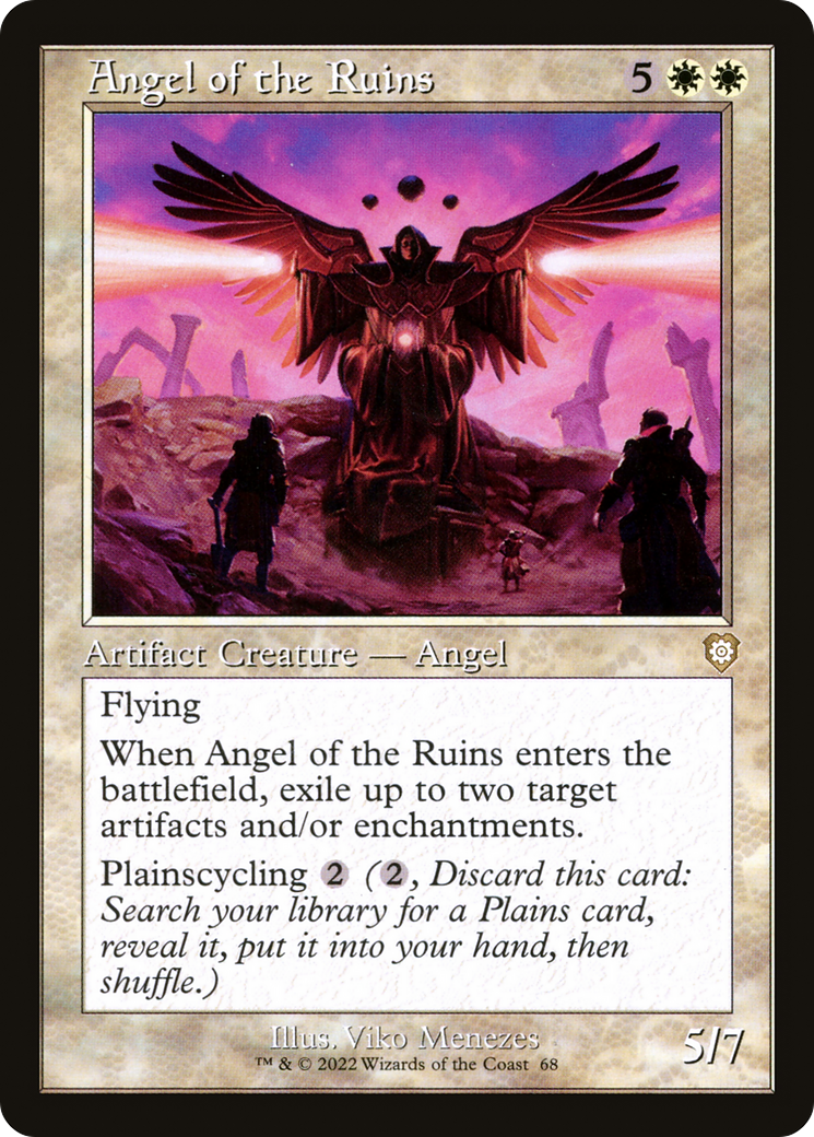Magic: The Gathering - Angel of the Ruins - The Brothers' War Commander