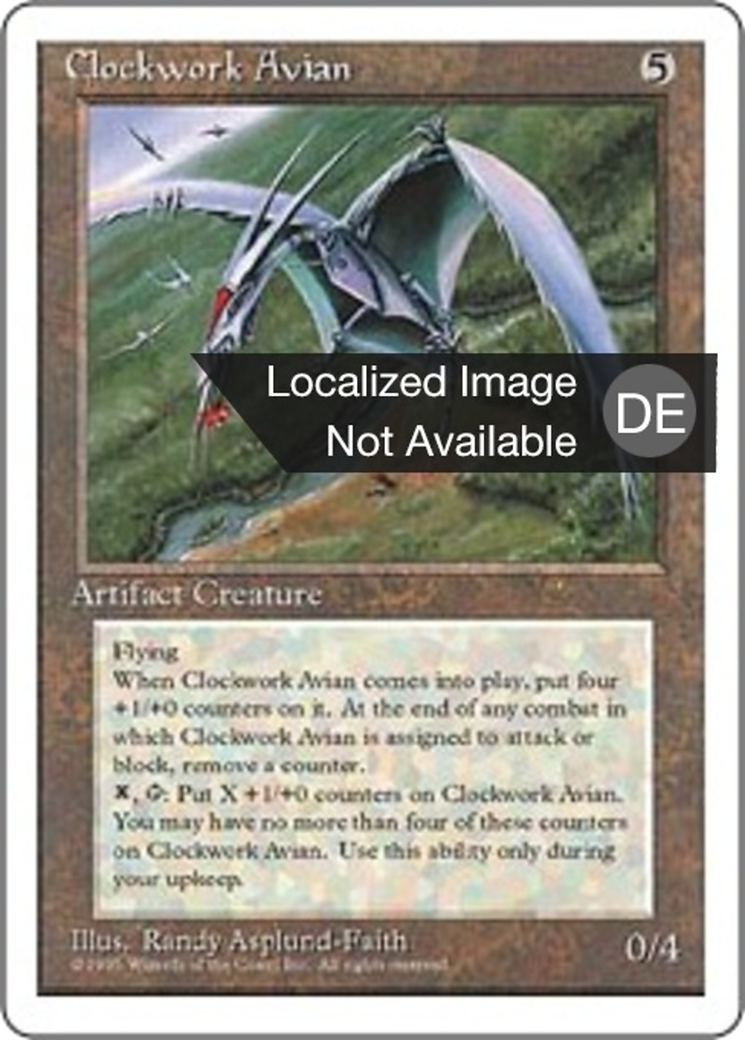Magic: The Gathering - Mechanischer Vogel - Fourth Edition