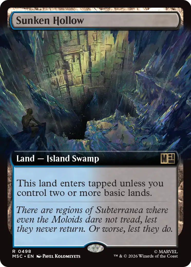 Magic: The Gathering - Sunken Hollow - Marvel Super Heroes Commander