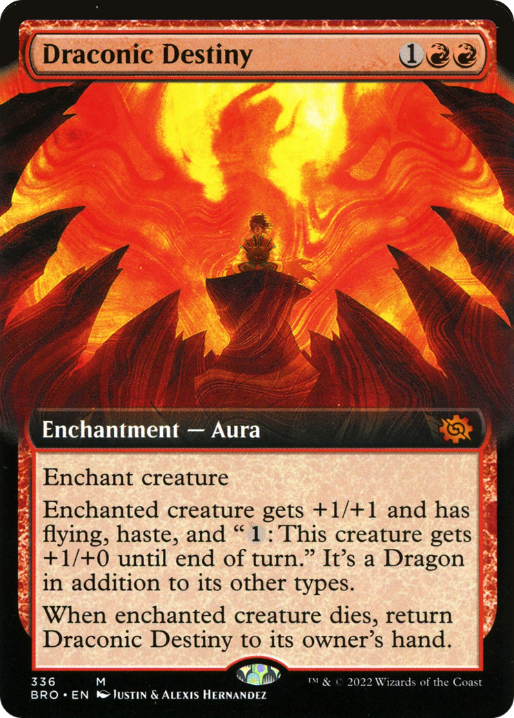 Magic: The Gathering - Draconic Destiny Foil - The Brothers' War