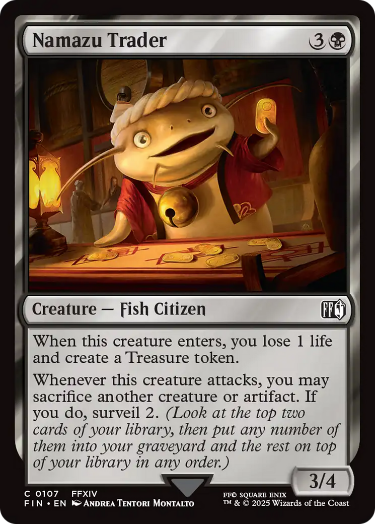 Magic: The Gathering - Namazu Trader Foil - Final Fantasy