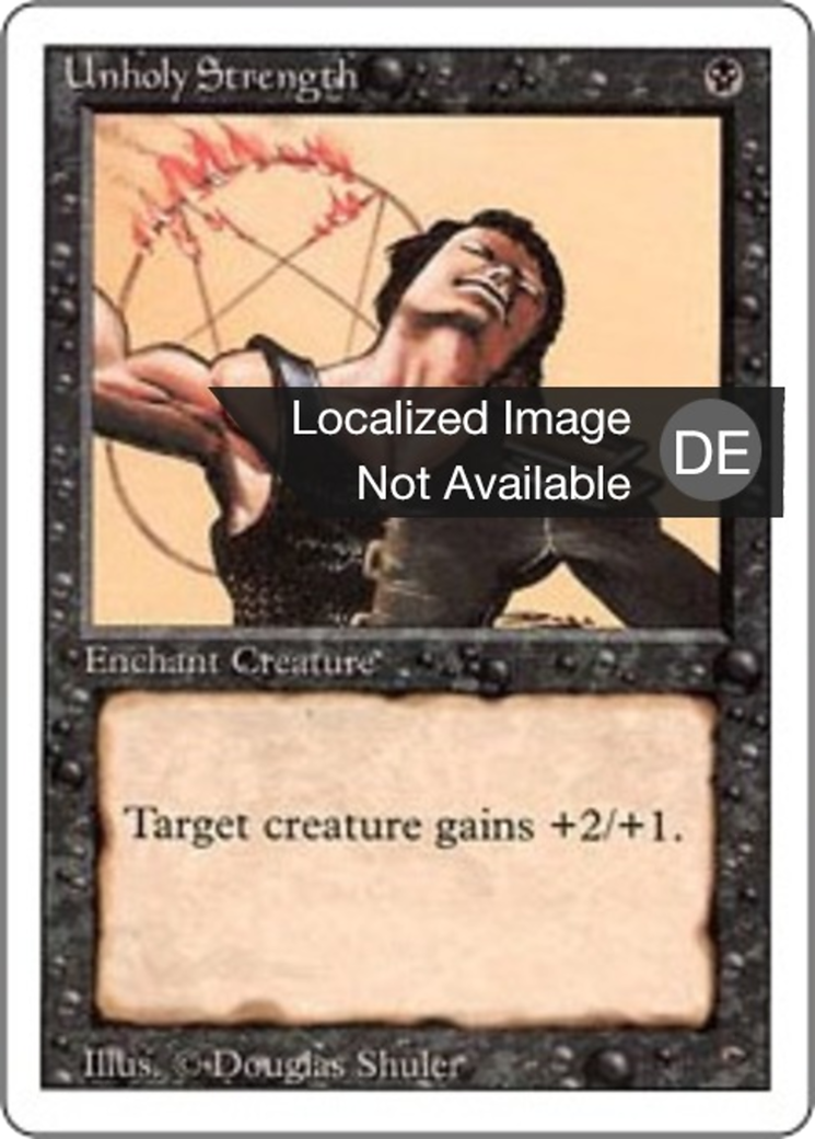 Magic: The Gathering - Unheilige Stärke - Revised Edition
