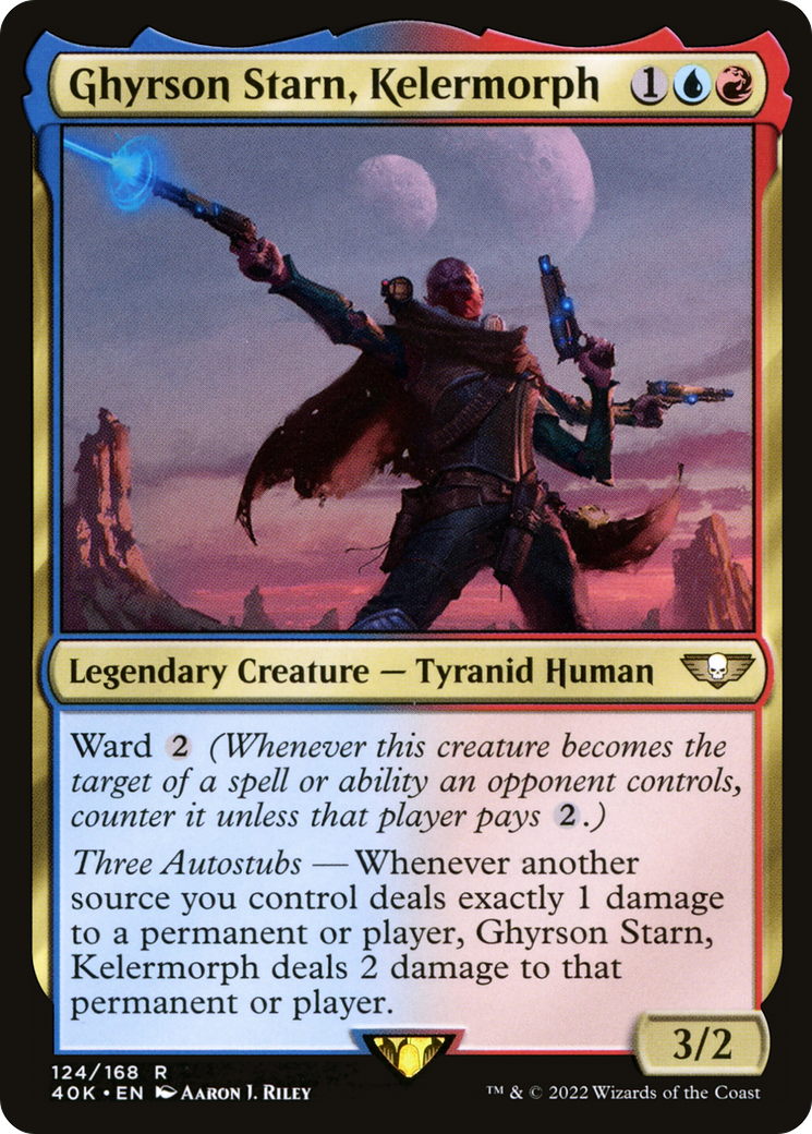 Magic: The Gathering - Ghyrson Starn, Kelermorph - Warhammer 40000 Commander