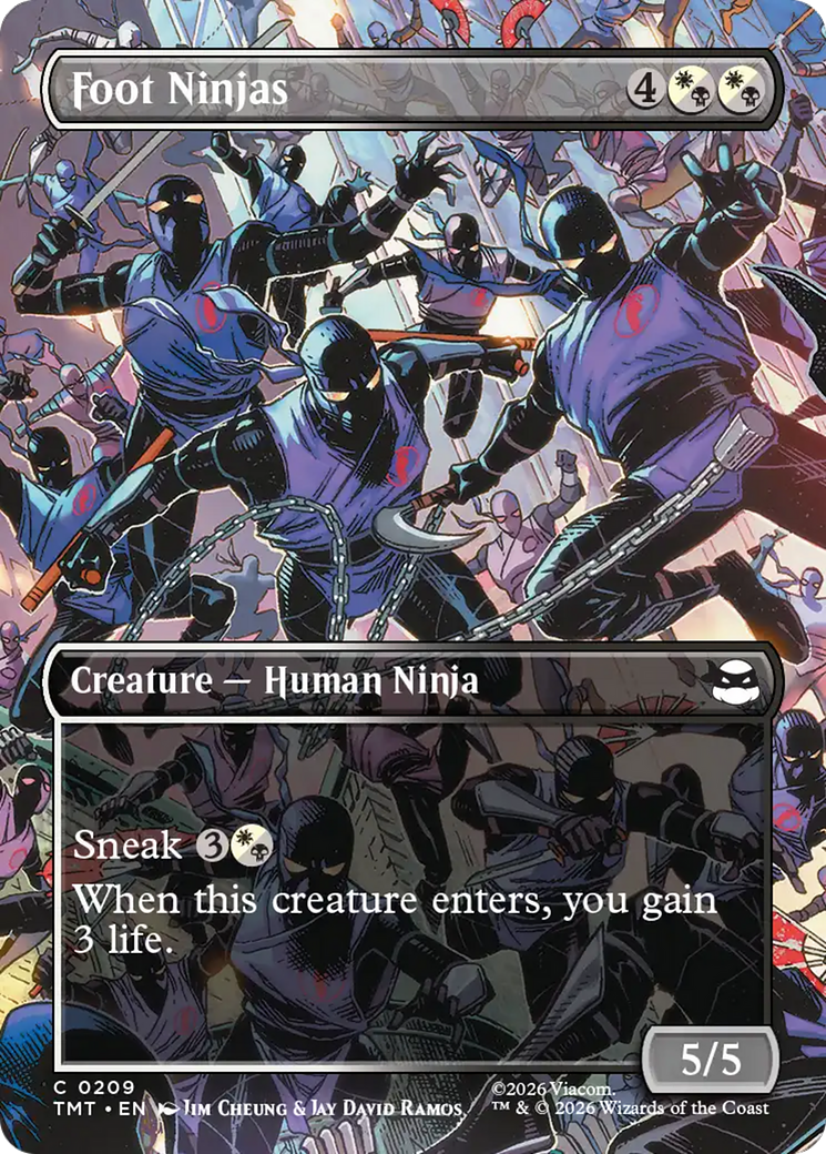 Magic: The Gathering - Foot Ninjas - Teenage Mutant Ninja Turtles