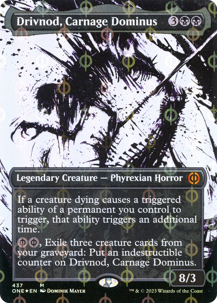 Magic: The Gathering - Drivnod, Carnage Dominus Foil - Phyrexia: All Will Be One