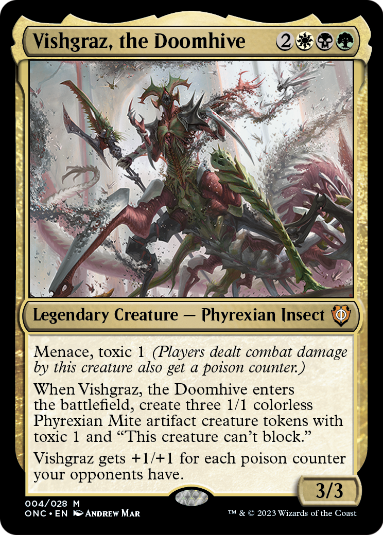 Magic: The Gathering - Vishgraz, the Doomhive - Phyrexia: All Will Be One Commander