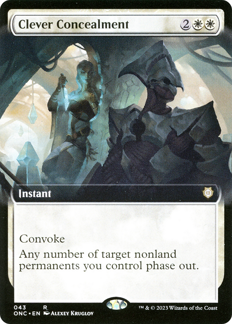 Magic: The Gathering - Clever Concealment Foil - Phyrexia: All Will Be One Commander