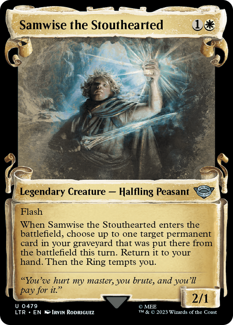Magic: The Gathering - Samwise the Stouthearted - The Lord of the Rings: Tales of Middle-earth