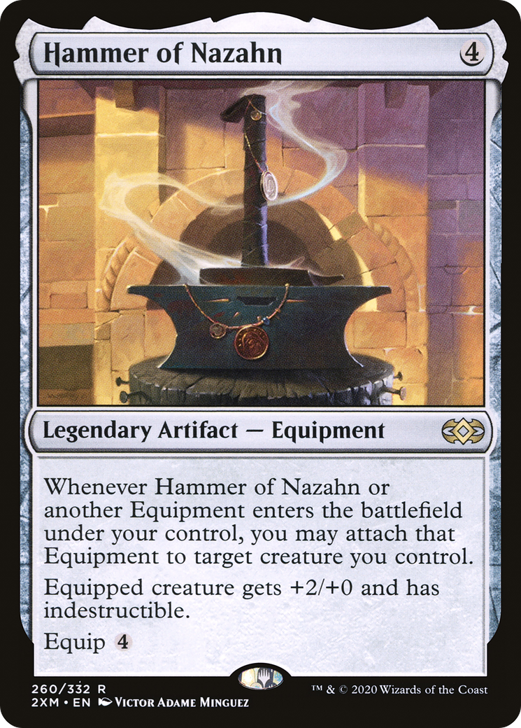 Magic: The Gathering - Hammer of Nazahn Foil - Double Masters