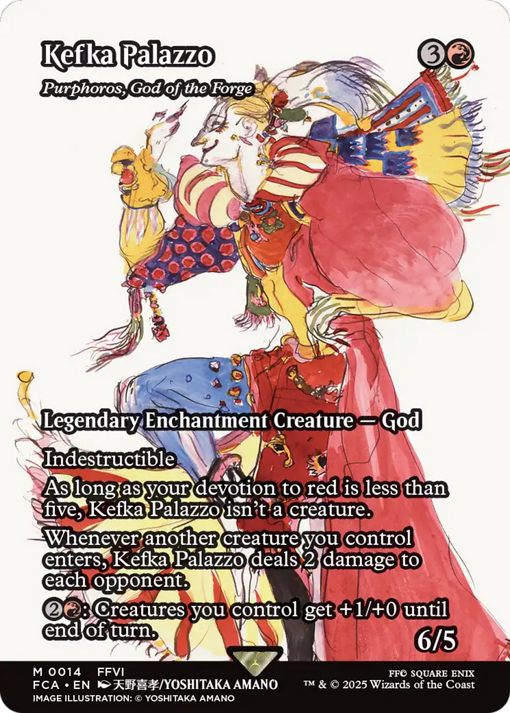 Magic: The Gathering - Purphoros, God of the Forge Foil - Final Fantasy: Through the Ages