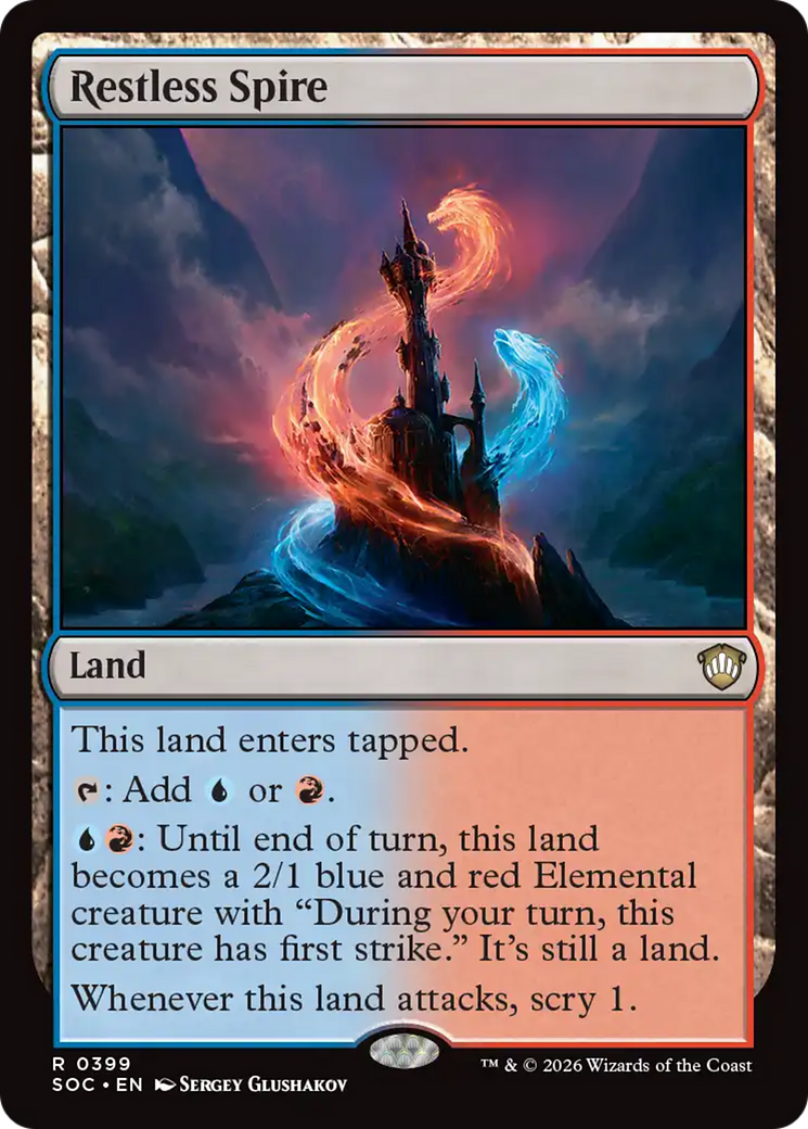 Magic: The Gathering - Restless Spire - Secrets of Strixhaven Commander