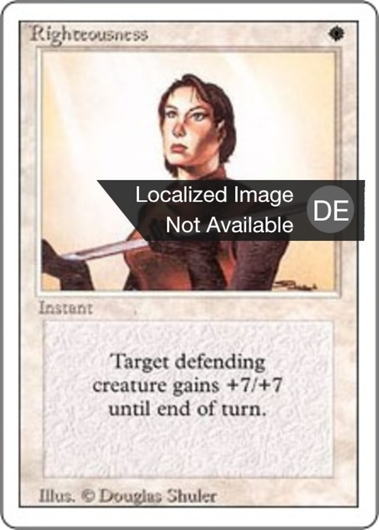 Magic: The Gathering - Rechtschaffenheit - Revised Edition