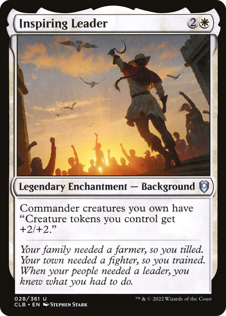 Magic: The Gathering - Inspiring Leader - Commander Legends: Battle for Baldur's Gate