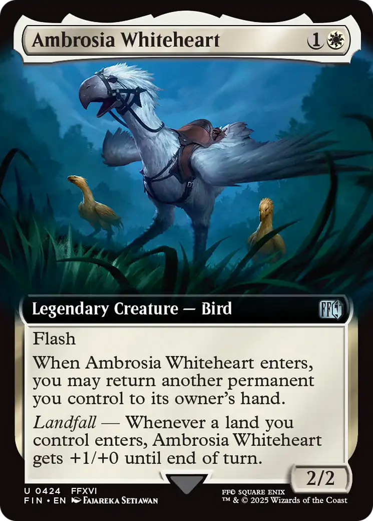 Magic: The Gathering - Ambrosia Whiteheart Foil - Final Fantasy