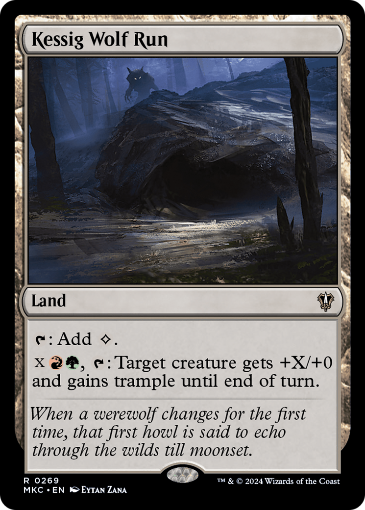 Magic: The Gathering - Kessig Wolf Run - Murders at Karlov Manor Commander