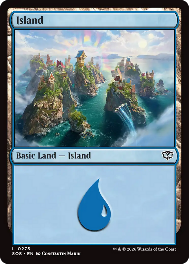 Magic: The Gathering - Island - Secrets of Strixhaven