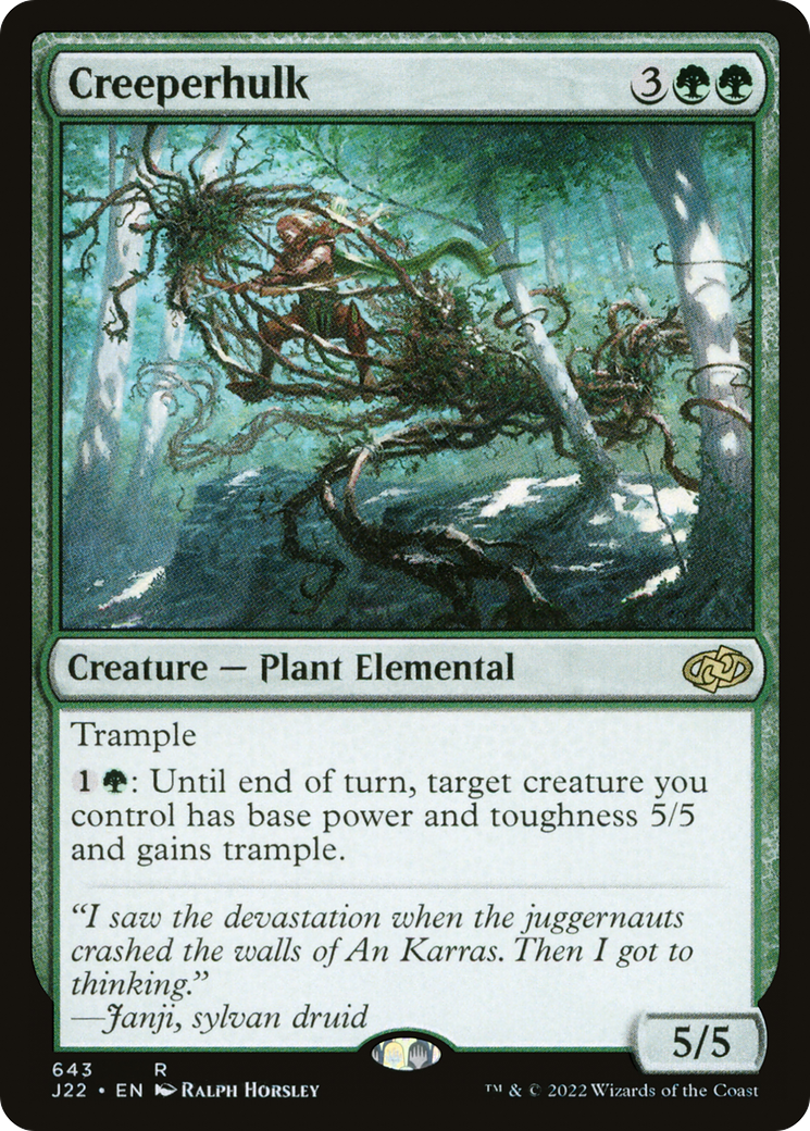 Magic: The Gathering - Creeperhulk - Jumpstart 2022