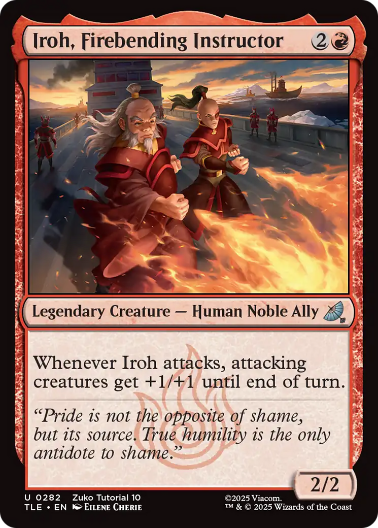 Magic: The Gathering - Iroh, Firebending Instructor - Avatar: The Last Airbender Eternal