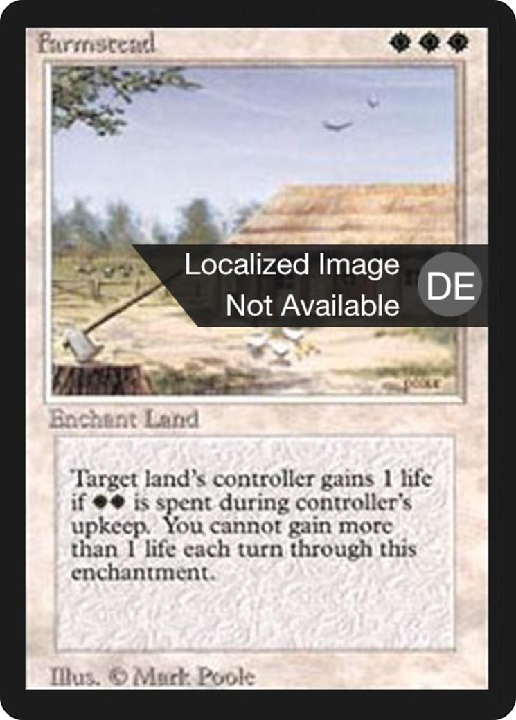 Magic: The Gathering - Bauerngut - Foreign Black Border