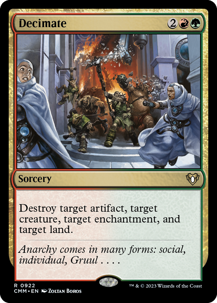 Magic: The Gathering - Decimate - Commander Masters