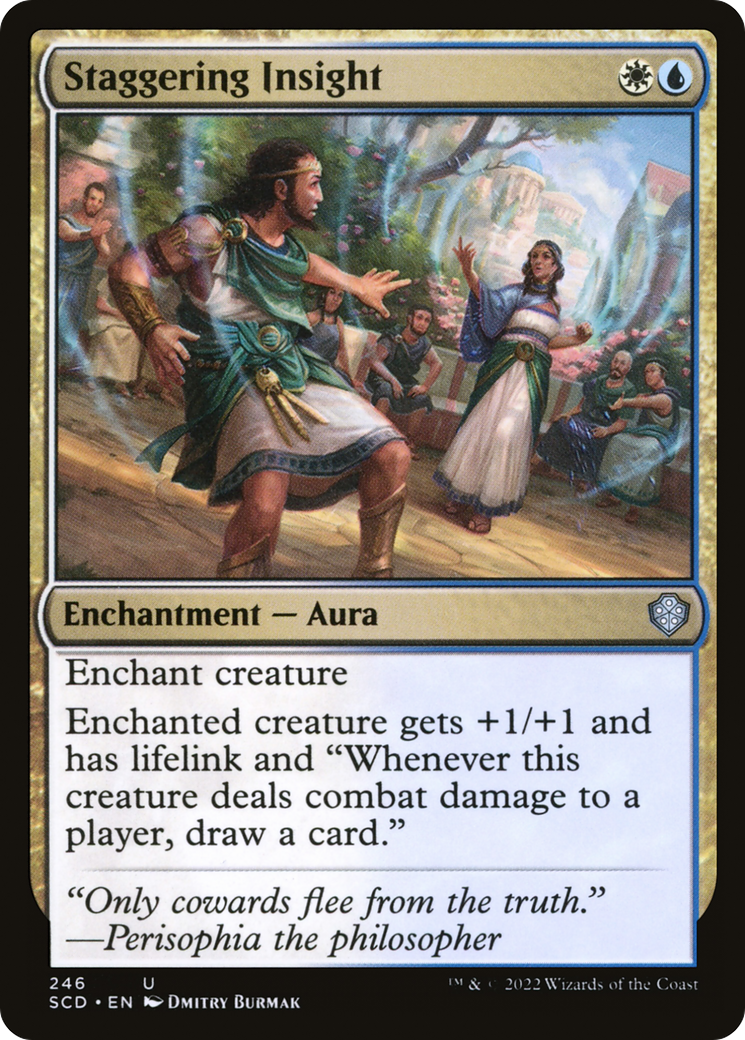 Magic: The Gathering - Staggering Insight - Starter Commander Decks