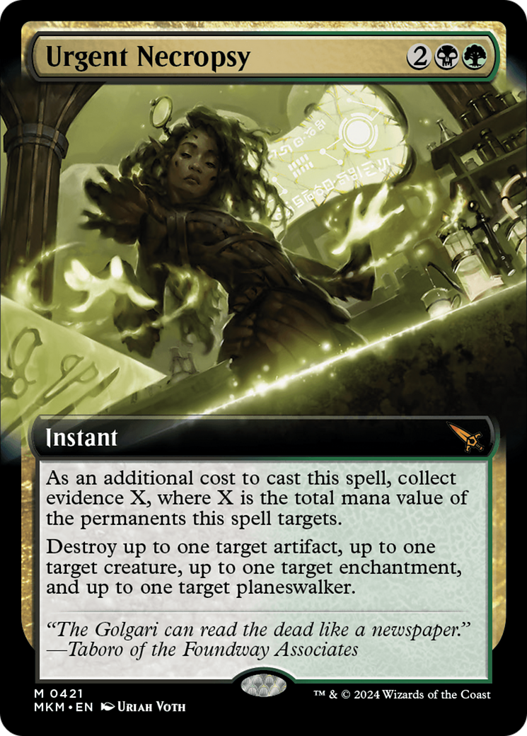 Magic: The Gathering - Urgent Necropsy - Murders at Karlov Manor