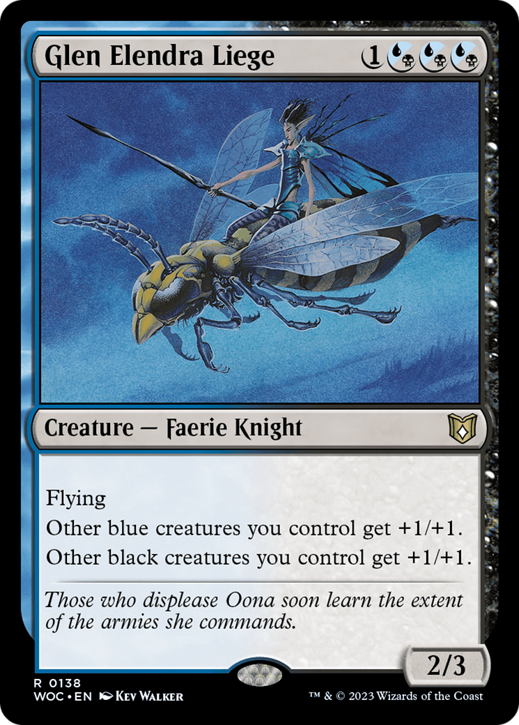 Magic: The Gathering - Glen Elendra Liege - Wilds of Eldraine Commander