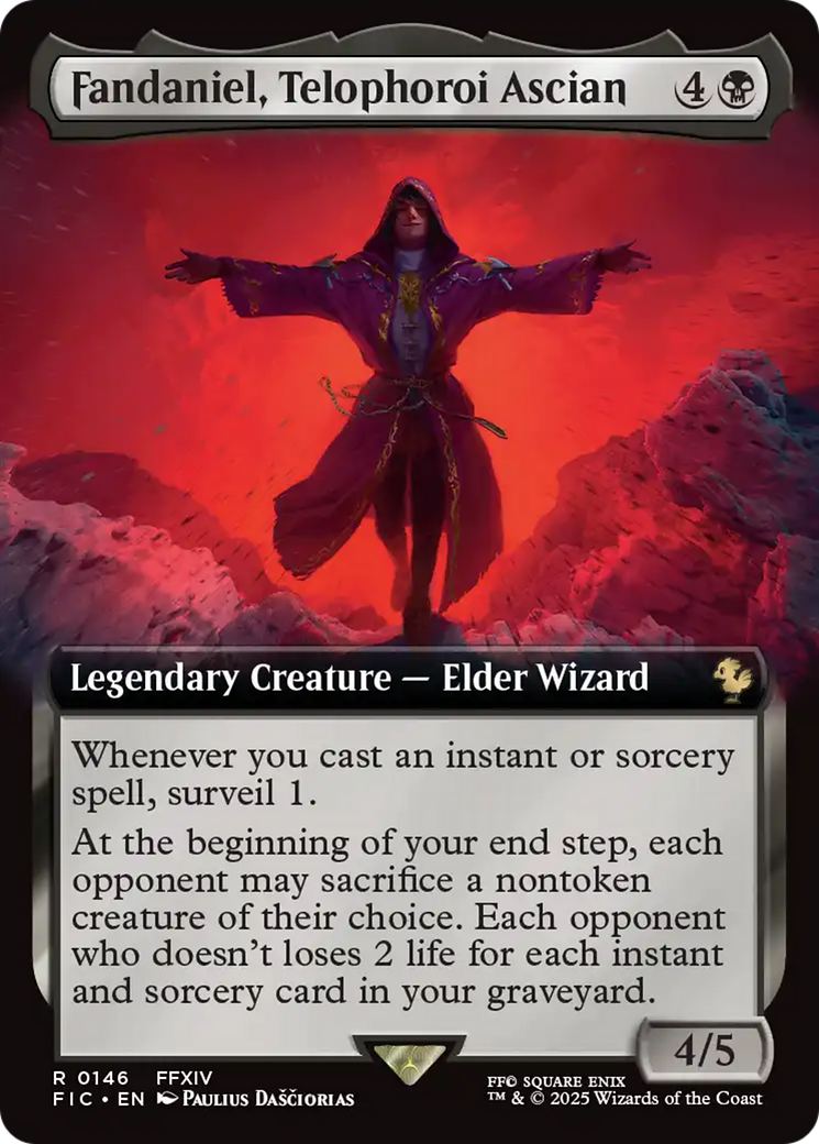 Magic: The Gathering - Fandaniel, Telophoroi Ascian - Final Fantasy Commander