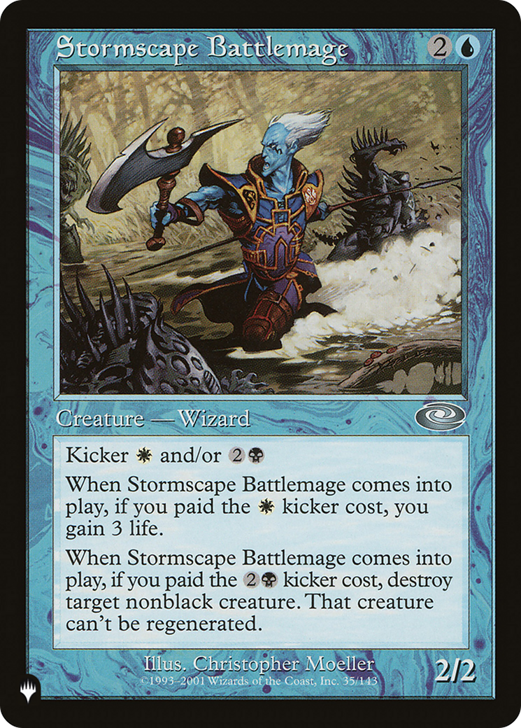 Magic: The Gathering - Stormscape Battlemage - The List