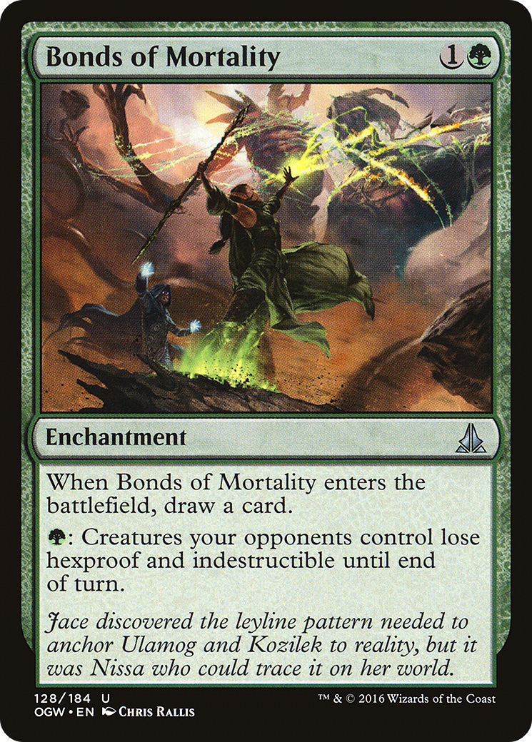 Magic: The Gathering - Bonds of Mortality Foil - Oath of the Gatewatch