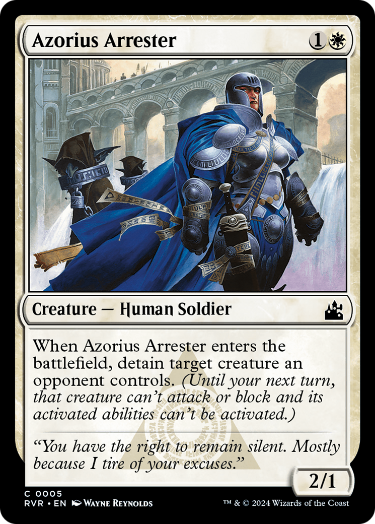 Magic: The Gathering - Azorius Arrester - Ravnica Remastered