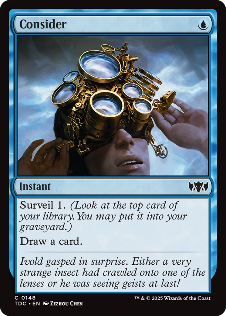 Magic: The Gathering - Consider - Tarkir: Dragonstorm Commander