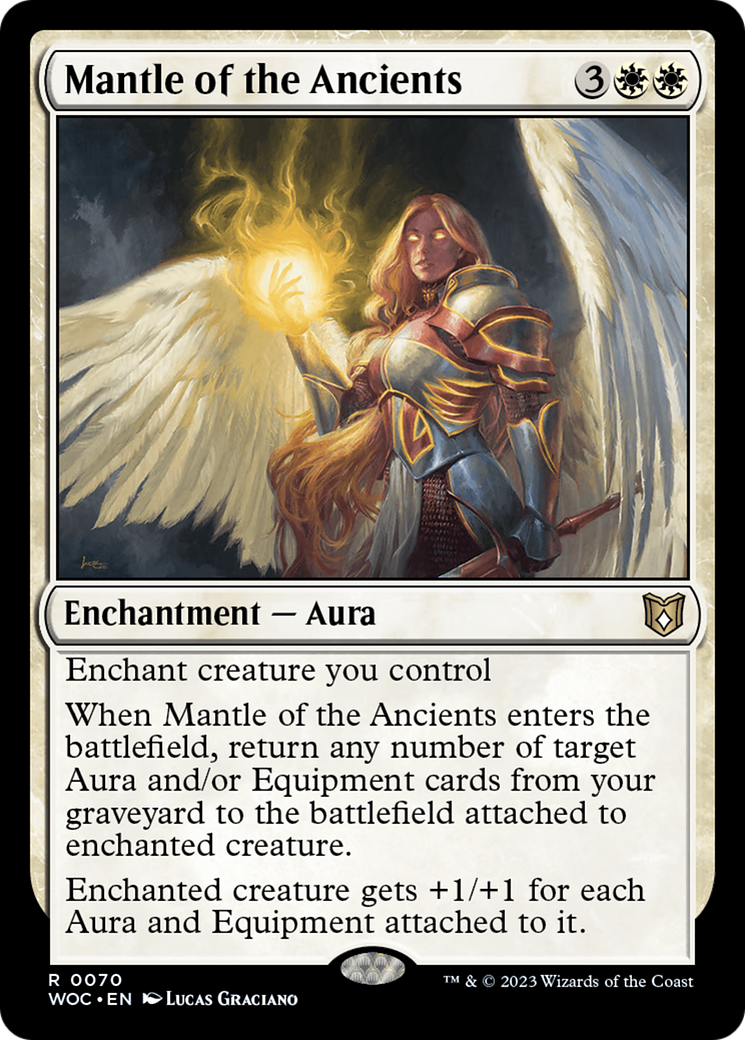 Magic: The Gathering - Mantle of the Ancients - Wilds of Eldraine Commander