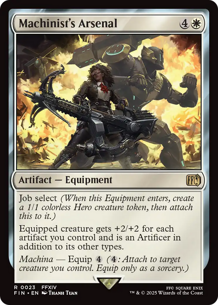 Magic: The Gathering - Machinist's Arsenal - Final Fantasy