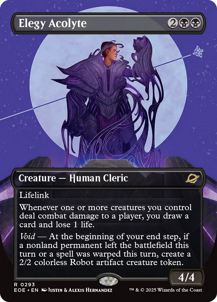 Magic: The Gathering - Elegy Acolyte Foil - Edge of Eternities