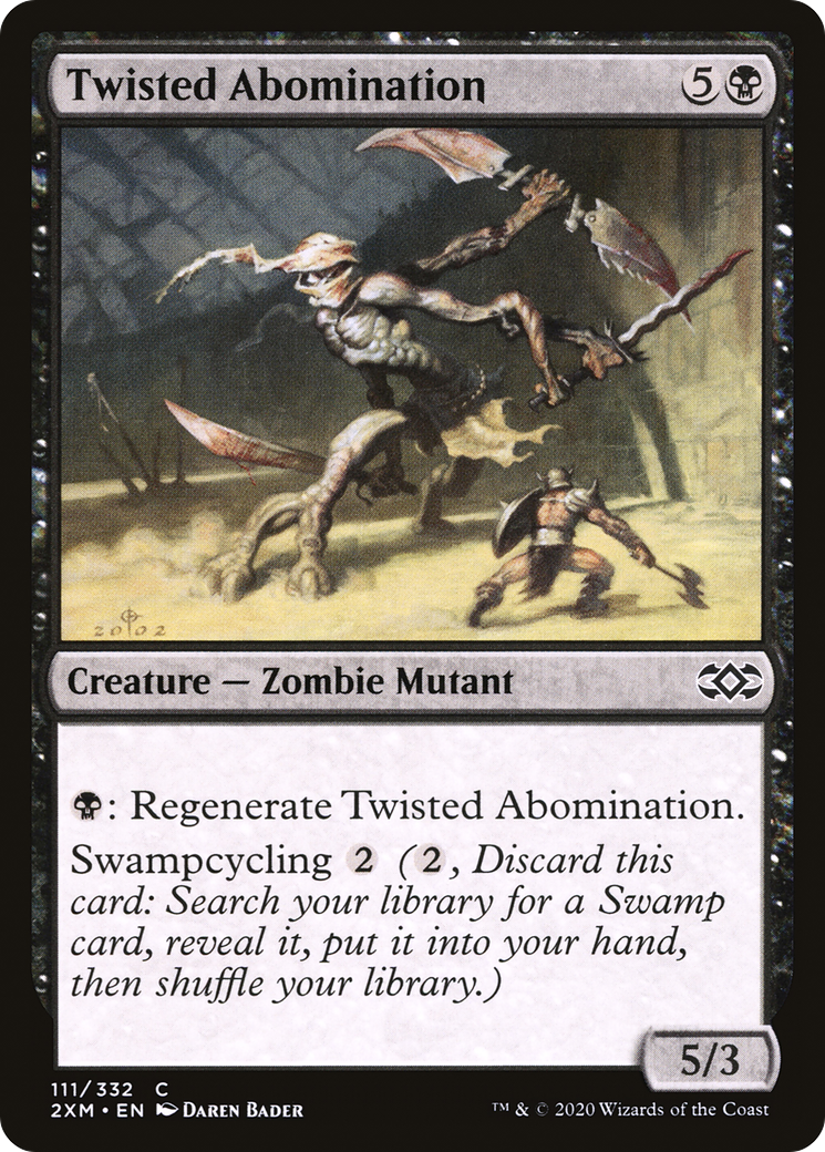 Magic: The Gathering - Twisted Abomination Foil - Double Masters