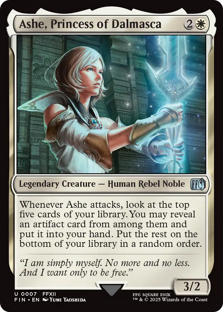 Magic: The Gathering - Ashe, Princess of Dalmasca - Final Fantasy