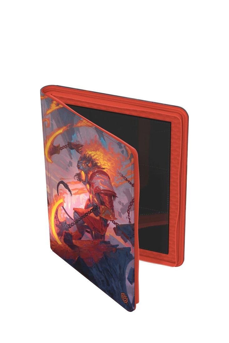 Ultimate Guard - Zipfolio 360 - 18-Pocket XenoSkin - Reality Fracture - Ajani Resolute - Ajani Unrelenting