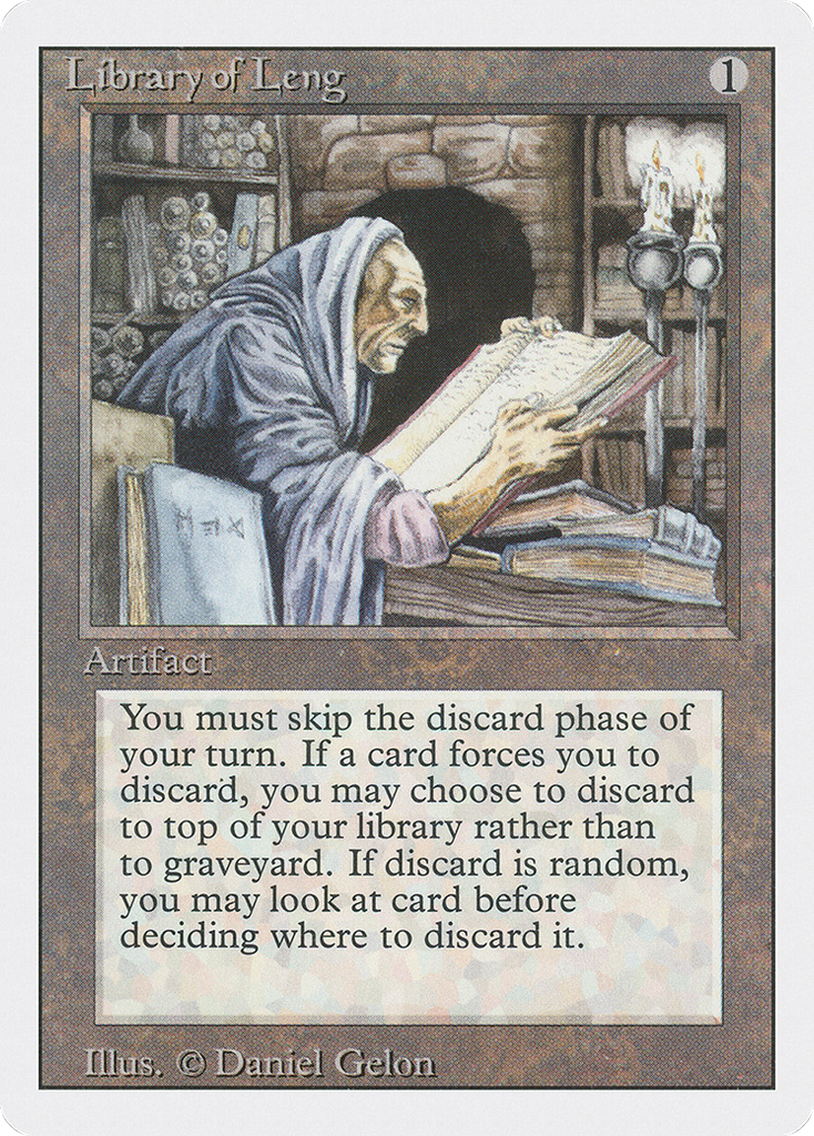 Magic: The Gathering - Library of Leng - Revised Edition