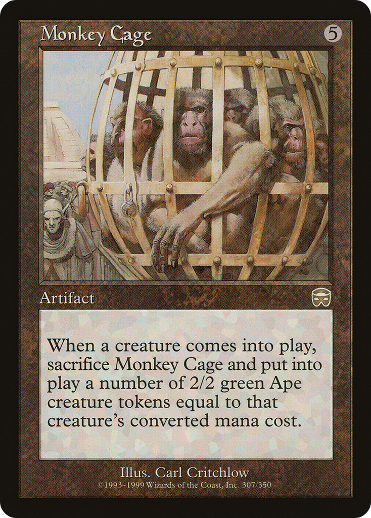 Magic: The Gathering - Monkey Cage - Mercadian Masques
